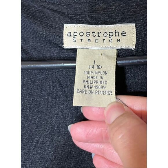 Vintage Apostrophe Y2K Whimsy Goth Top Size Large - Picture 6 of 7